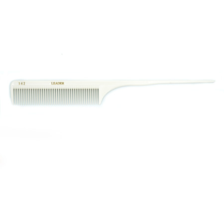 Гребінець LEADER ULTEM SP Winding Comb L No.142 White