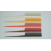 Гребінець з хвостиком LEADER PRIMP Finger Cut Comb L PP-815 Pink