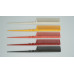 Гребінець з хвостиком LEADER PRIMP Finger Cut Comb L PP-815 Yellow