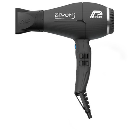 Фен для волосся Parlux ALYON Air Ionizer Tech, чорний матовий, 2250 Вт