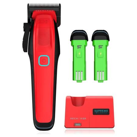 Машинка для стрижки волосся ST Recharge Clipper STC779/RED, червона