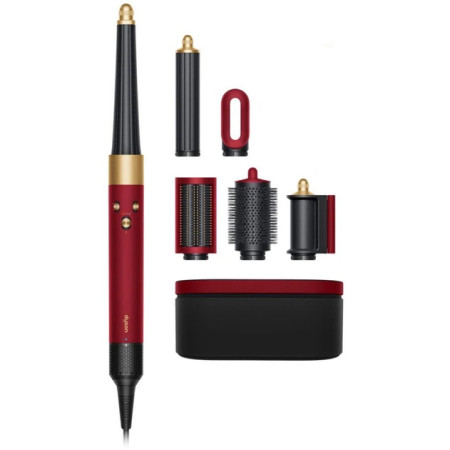 Стайлер Dyson HS08 Airwrap ID Straight/Wavy Red Velvet/Gold (596926-01)