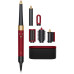 Лімітований розумний стайлер Dyson HS08 Airwrap ID Straight/Wavy Red Velvet/Gold в оксамитовому чохлі