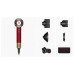 Фен Dyson Supersonic Nural HD16 Straight Wavy Red Velvet Gold з насадками для укладки волосся