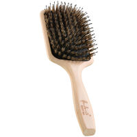 Масажна щітка Pandora's Paddle Brush з бука та натуральної щетини кабана
