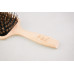 Массажная щётка Pandora's Paddle Brush бук натуральная щетина кабана профессиональная