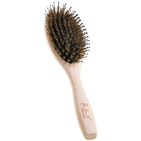 Масажна щітка Pandora's Cusion Brush з бука та щетини кабана, розмір L