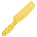 Жовтий гребінець YS-H279 Half Moon Banana Yellow Y.S.Park 205 мм з ручкою