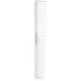Професійний перукарський гребінець для стрижки Beuy Pro Comb 107 White з антистатичним ефектом