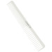 Професійний перукарський гребінець для стрижки Beuy Pro Comb 107 White з антистатичним ефектом