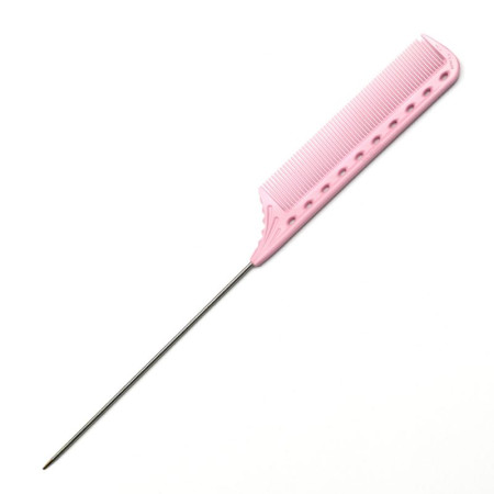 Гребінець з хвостиком YS-122 Dolly Pink Y.S.Park 250 мм