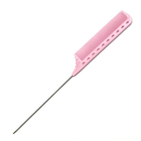 Гребінець з хвостиком YS-132 Dolly Pink Y.S.Park 250 мм