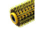 Японський непродувний термобрашинг NAHA Ceramic Wooden Round Hair Brush H505-D 27 мм з турмаліновим покриттям та комбінованою щетиною
